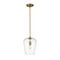 Z-Lite Joliet 1 Light Pendant, Olde Brass & Clear 473P9-OBR - alternate 5
